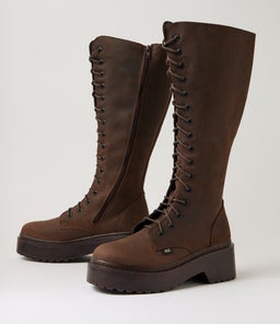 TULSA WC RC BROWN LEATHER