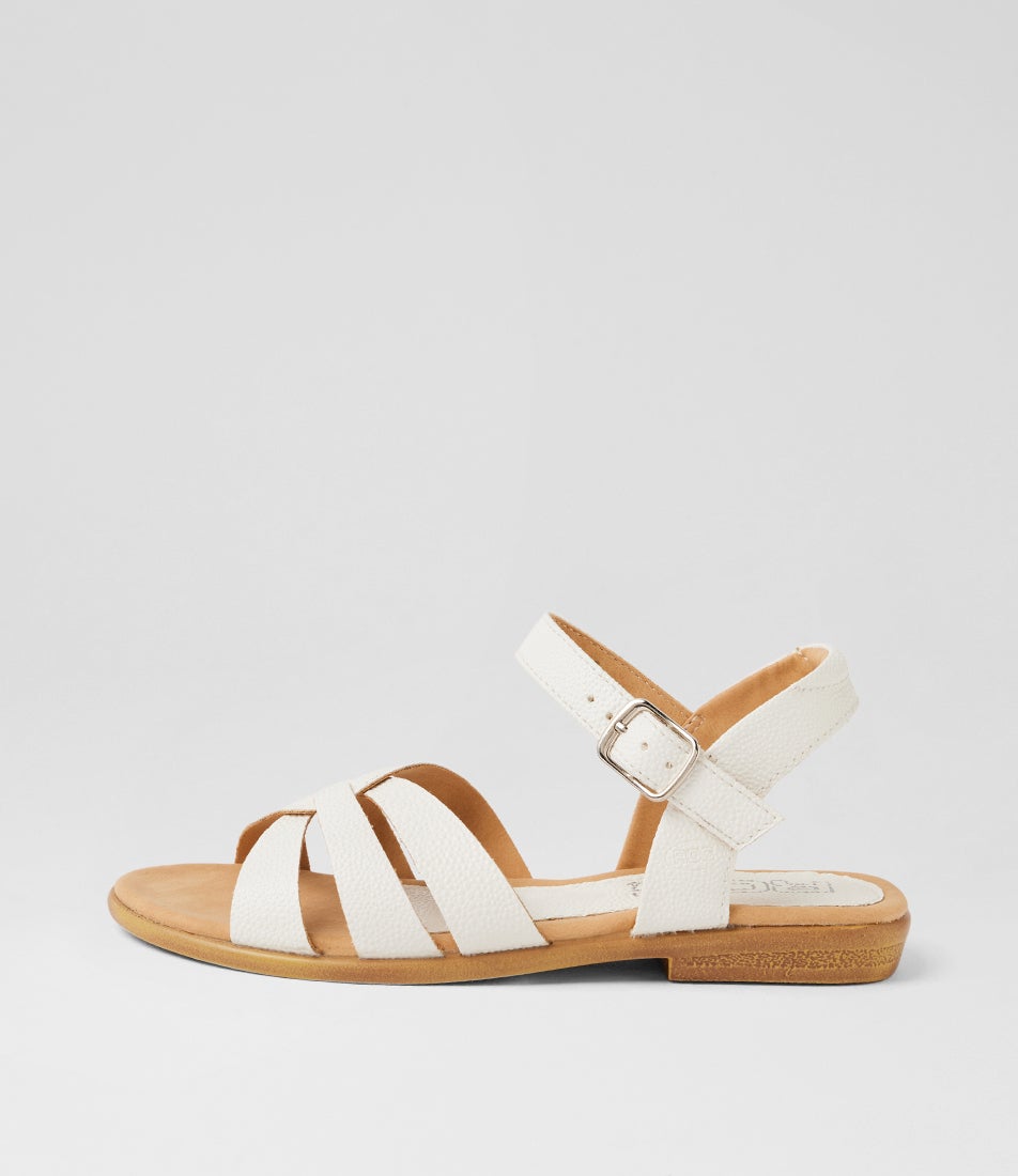 Piper Youth White Sandals