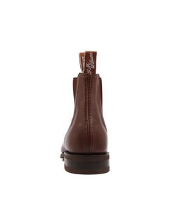COMFORT CRAFTSMAN DARK TAN LEATHER