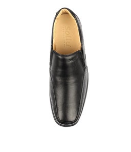 BEN MILANO BLACK LEATHER