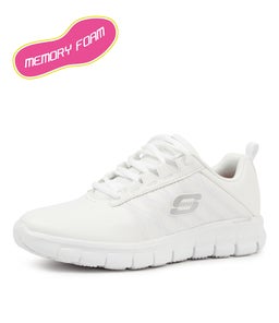 76576 SURE TRACK ERATH WHITE LEATHER