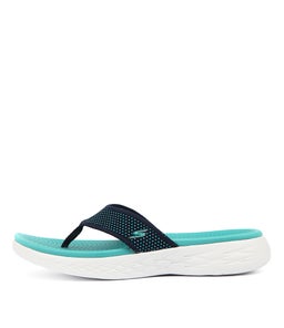 15300 ON THE GO 600 NAVY TURQUOISE SMOOTH