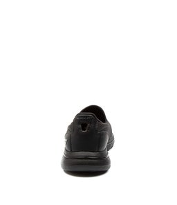15923 GO WALK 5 POLISHED SK BLACK BLACK LEATHER
