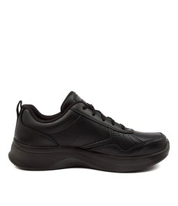 124111 GO WALK STEADY SK BLACK BLACK LEATHER