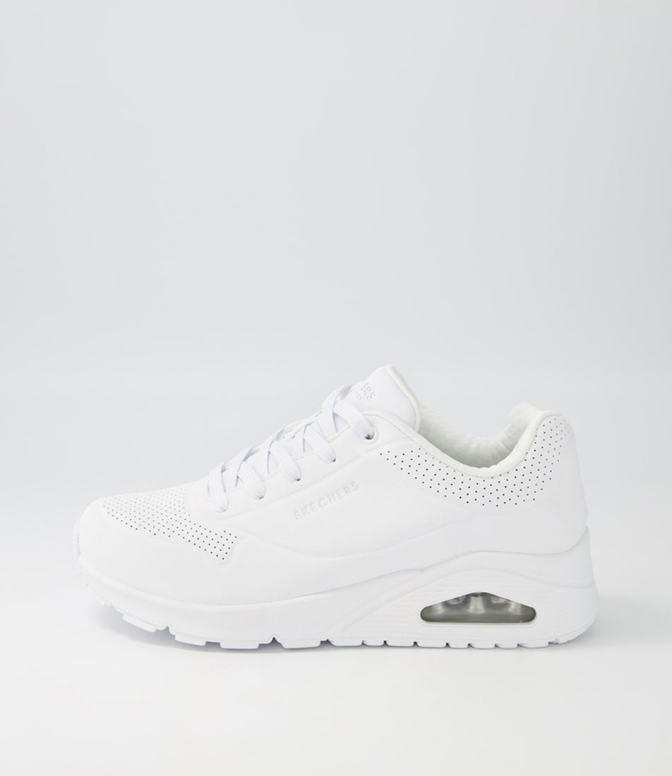 Uno Stand On Air White Sneakers Uno Stand On Air White Sneakers