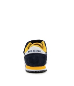 97366N RETRO SNEAKS G TOT SK NAVY GOLD SMOOTH