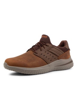 210308 DELSON 3.0 EZRA SK DARK BROWN LEATHER