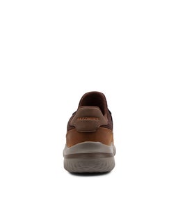 210308 DELSON 3.0 EZRA SK DARK BROWN LEATHER