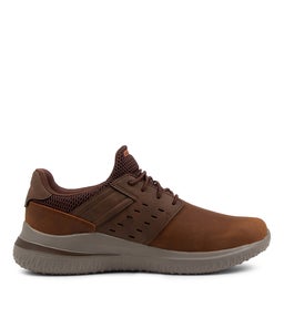 210308 DELSON 3.0 EZRA SK DARK BROWN LEATHER
