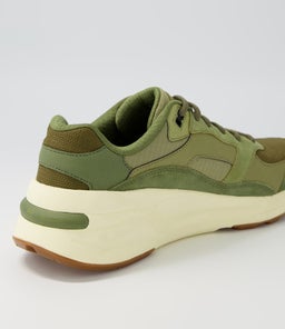 237200 GLOBAL JOGGER SK OLIVE LEATHER SMOOTH