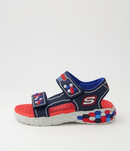 402214L MEGA S 2.0 C JNR SK NAVY RED SMOOTH