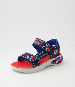 402214L MEGA S 2.0 C JNR SK NAVY RED SMOOTH