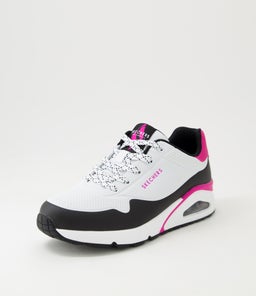 155593 UNO BACK LIT SK WHITE NEON PINK SMOOTH