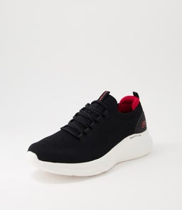 232593 SKECH LITE PRO F F SK BLACK RED KNIT