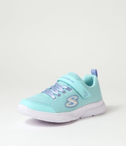 303522L WAVY LITES B F JNR SK AQUA SMOOTH