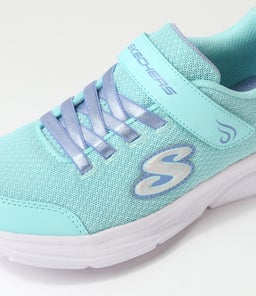 303522L WAVY LITES B F JNR SK AQUA SMOOTH