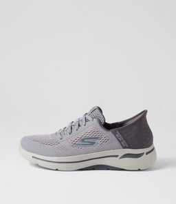 216258 GO WALK ARCH FIT SK GREY MESH