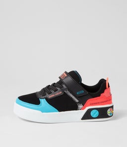 402290L GAME COURT SK BLACK MULTI SMOOTH