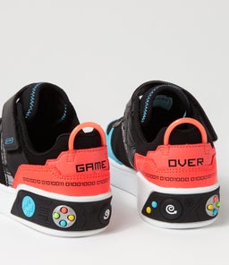 402290L GAME COURT SK BLACK MULTI SMOOTH