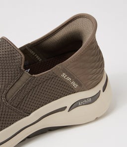 216259 GOWALK ARCH FIT HF SK TAUPE MESH