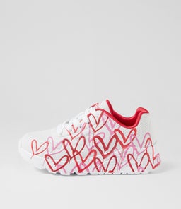 314065L JGOLDCROWN UNO SK WHITE RED PINK SMOOTH