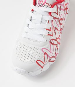 314065L JGOLDCROWN UNO SK WHITE RED PINK SMOOTH