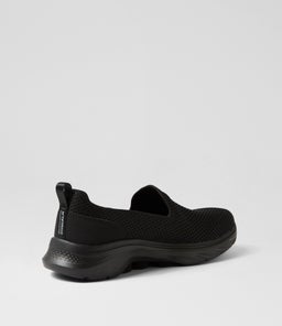 125209 GO WALK 7 SK BLACK BLACK TEXTILE