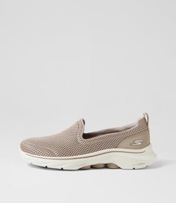 125209 GO WALK 7 SK TAUPE TEXTILE