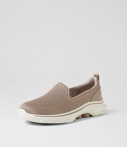 125209 GO WALK 7 SK TAUPE TEXTILE