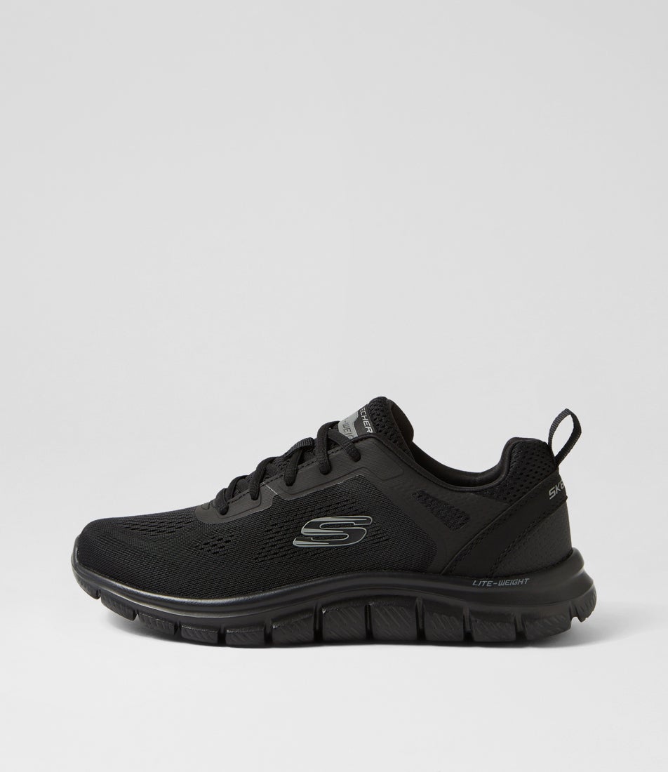 Track Broader Black Mesh Sneakers Track Broader Black Mesh Sneakers