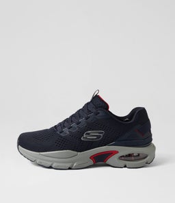 232655 SKECH AIR VENTURA SK NAVY RED MESH