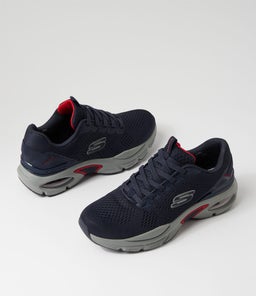 232655 SKECH AIR VENTURA SK NAVY RED MESH
