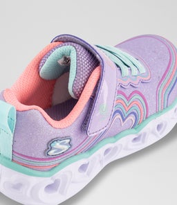 302689L HEART LIGHTS JNR SK LAVENDER MULTI MESH