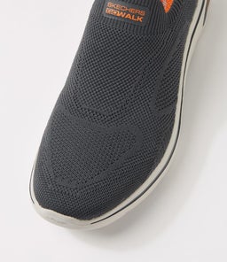216517 GO WALK AF 2 SLIP SK GREY ORANGE MESH