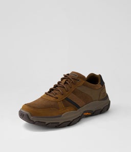 RESPECTED SK DK BROWN LEATHER