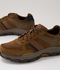 RESPECTED SK DK BROWN LEATHER
