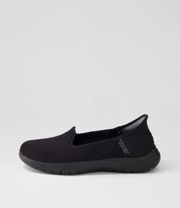 136542 ON THE GO FLEX A SK BLACK BLACK TEXTILE