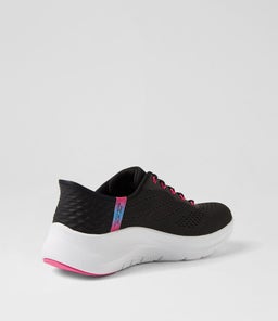 150066 ARCH FIT 2.0 SK BLACK HOT PINK TEXTILE