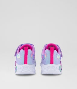 INFINITE HEART LIGHT CL JNR SK LAVENDER MULTI TEXTILE
