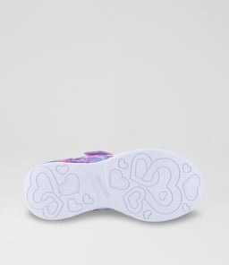 INFINITE HEART LIGHT CL JNR SK LAVENDER MULTI TEXTILE