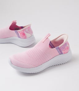 ULTRA FLEX 3 COLOR WILD JNR SK LIGHT PINK MESH