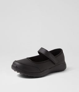 MICROSTRIDES RECESS R JNR SK BLACK BLACK SMOOTH