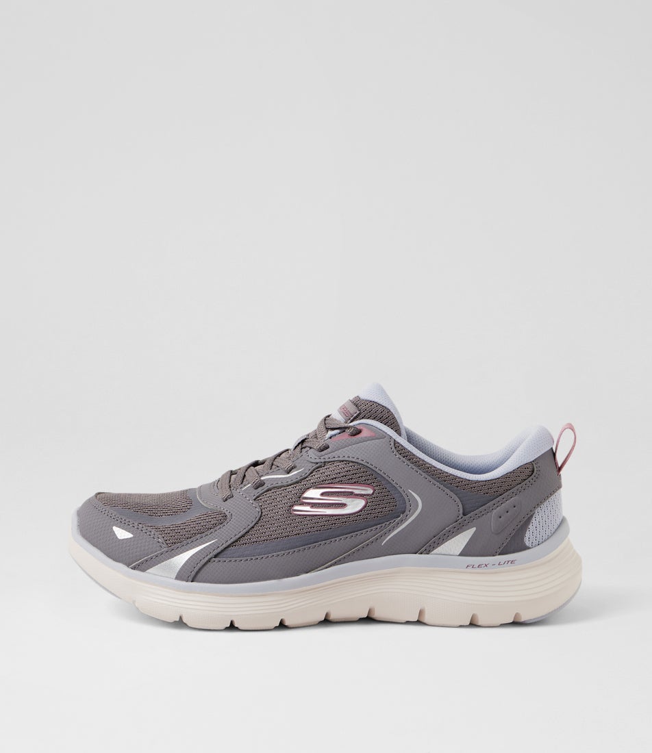 Flex Appeal 5.0 Charcoal Multi Fabric Sneakers Flex Appeal 5.0 Charcoal Multi Fabric Sneakers