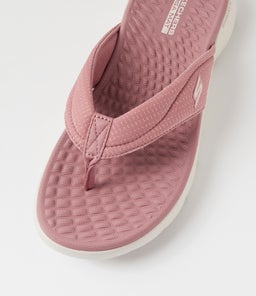 GO WALK FLEX SANDAL IMPRESS SK MAUVE TEXTILE