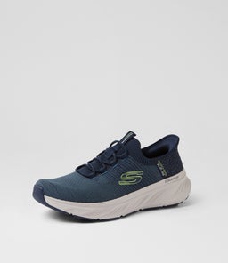 EDGERIDE RAYGO SK NAVY LIME KNIT