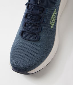 EDGERIDE RAYGO SK NAVY LIME KNIT