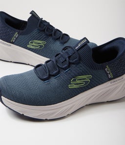 EDGERIDE RAYGO SK NAVY LIME KNIT
