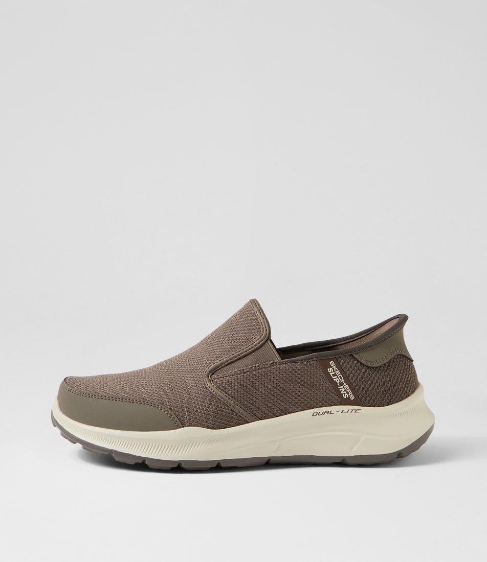 Equalizer 5 Drayz M Taupe Knit Sneakers