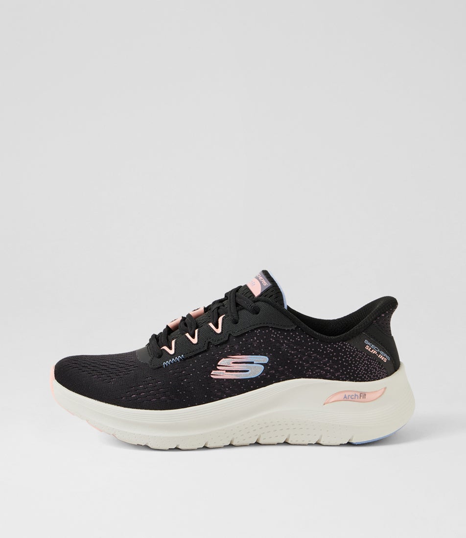 Arch Fit 2 Black Pink Multi Mesh Sneakers Arch Fit 2 Black Pink Multi Mesh Sneakers
