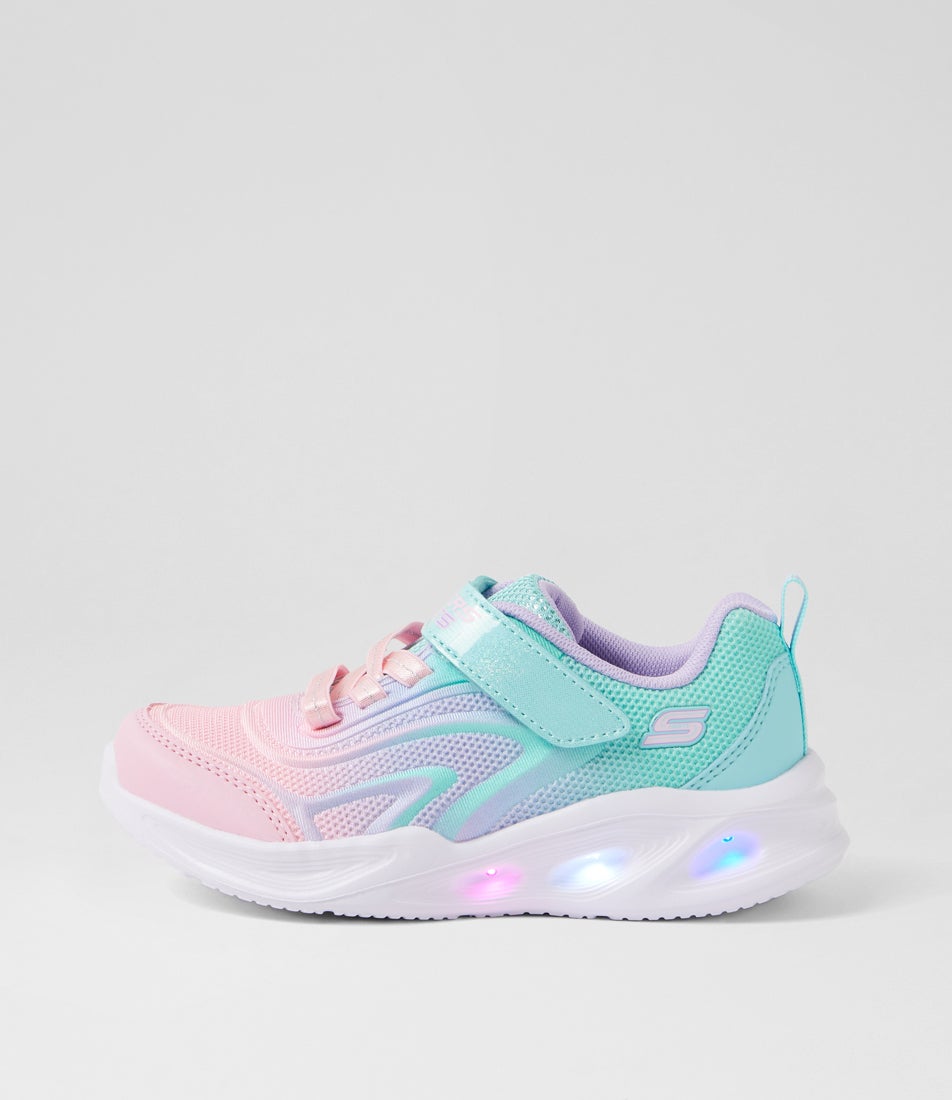 Sola Glow Toddler Aqua Multi Mesh Sneakers